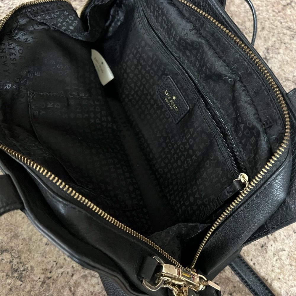 Kate Spade Grey Street Dominque Leather Satchel Shoulder Bag - Picture 4 of 4